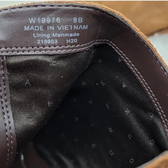 Cole Haan Gracy Bootie (45 mm) Earthen Agora Burnished Suede Boots - Picture 15 of 16